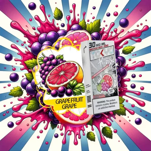 東京魔盒電子煙煙彈 西柚葡萄味 - 濃郁果香的夏日限定