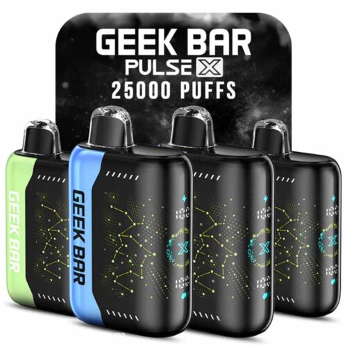 GEEK BAR PULSE X 25000口｜星空風格一次性霧化器・超大容量爆款